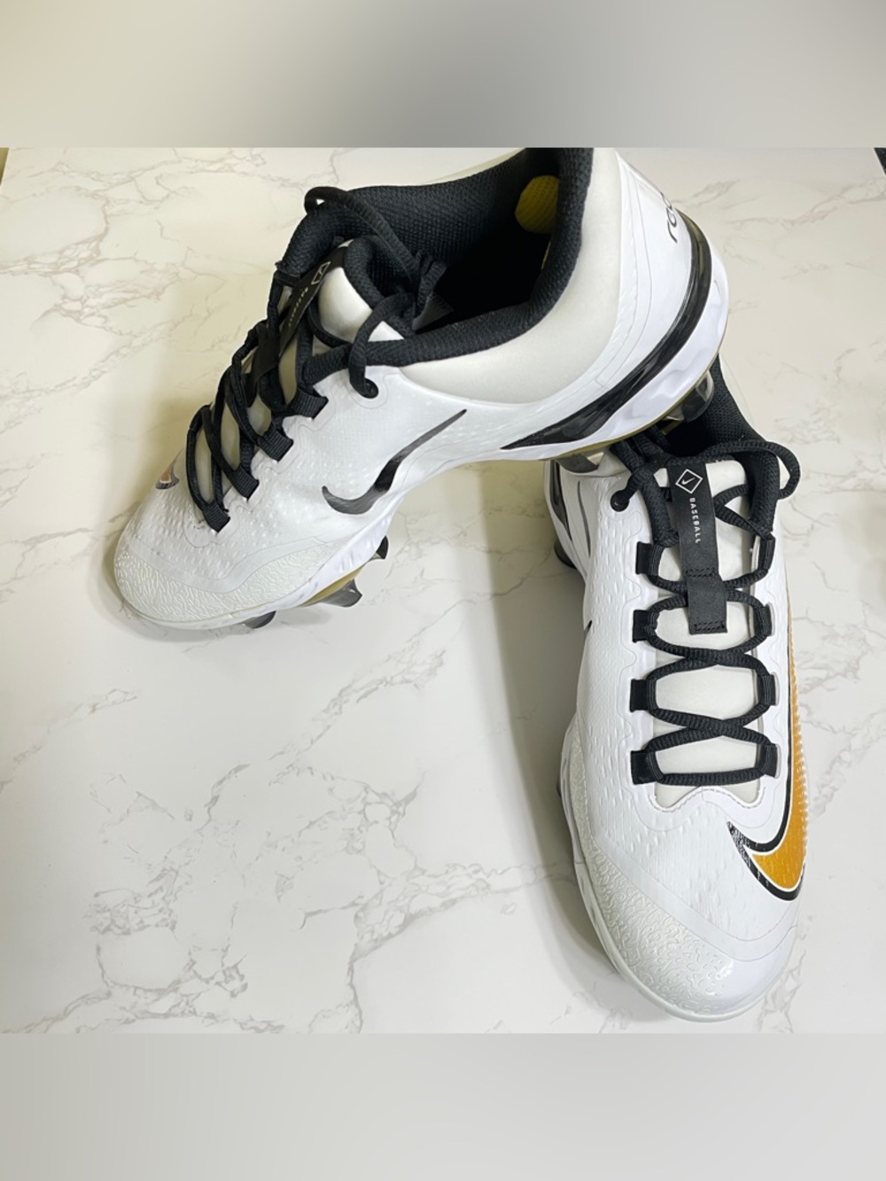 Nike Alpha Huarache Elite 4 Low MCS Baseball Cleats Size 11 FD6255-119